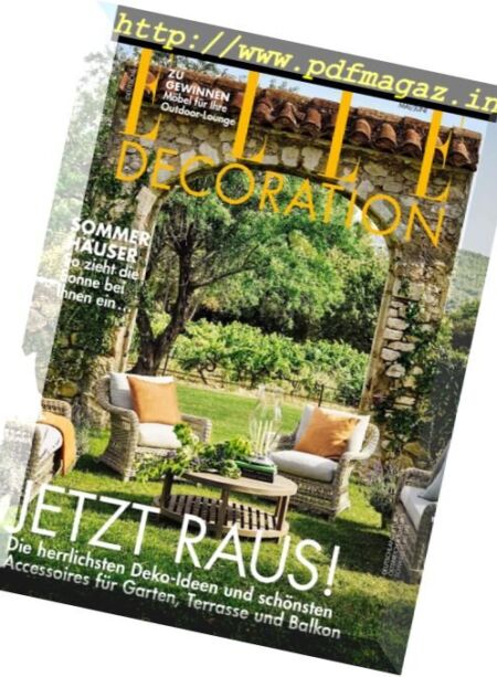Elle Decoration Germany – Mai-Juni 2017 Cover
