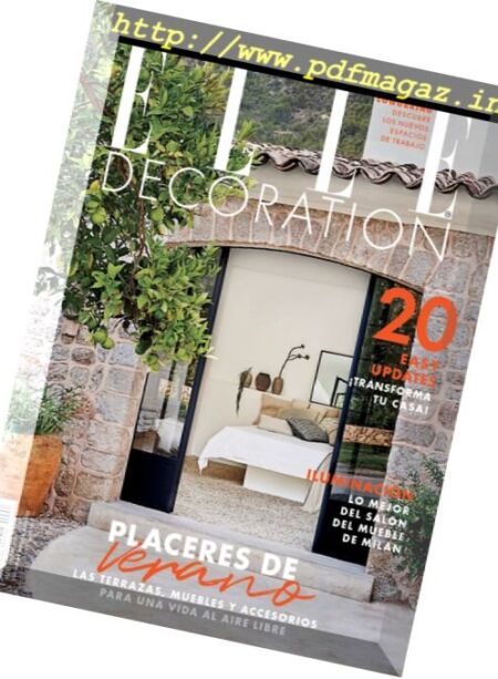 Elle Decoration Mexico – Verano 2017 Cover