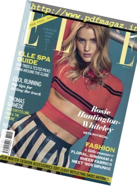 Elle South Africa – May 2017 Cover