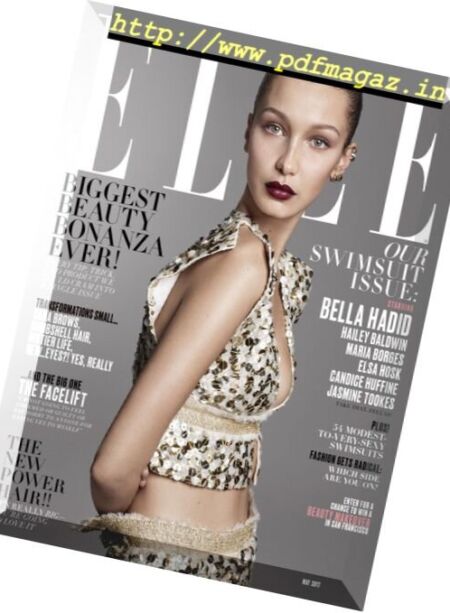 Elle USA – May 2017 Cover