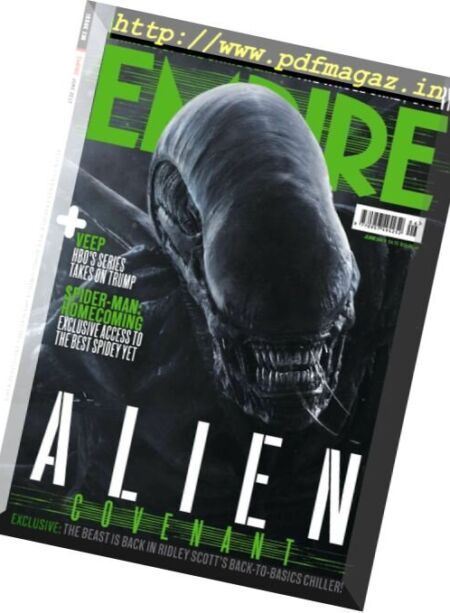 Empire UK – Issue 336, June 2017 Cover