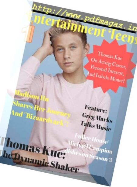 Entertainment Teens – May 2017 Cover