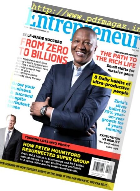 Entrepreneur South Africa – May 2017 Cover
