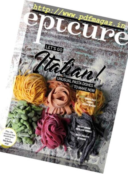epicure – May 2017 Cover