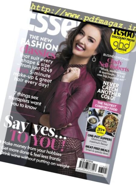 Essentials South Africa – May 2017 Cover