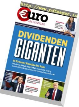 Euro am Sonntag – 22 April 2017