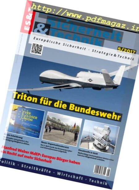 Europaische Sicherheit & Technik – Mai 2017 Cover