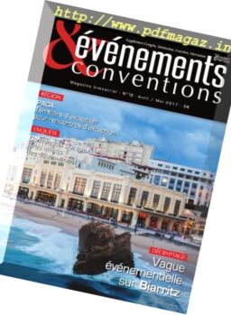 Evenements & Conventions – Avril-Mai 2017