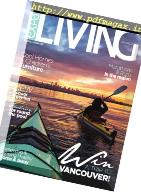 Expat Living Hong Kong – June-July 2017 Cover