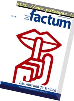 Factum Magazin – Nr.4, 2017