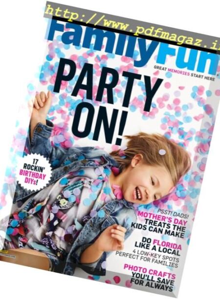 FamilyFun – May 2017 Cover