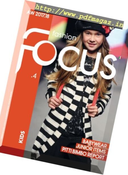 Fashion Focus Kids – Issue 4, Fall-Winter 2017-2018 Cover