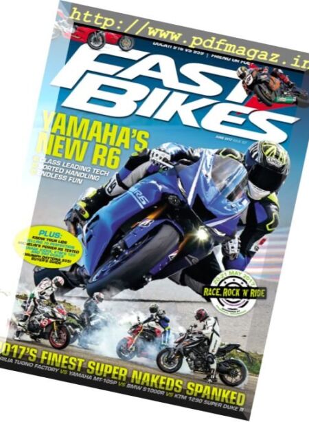 Fast Bikes – June 2017 Cover