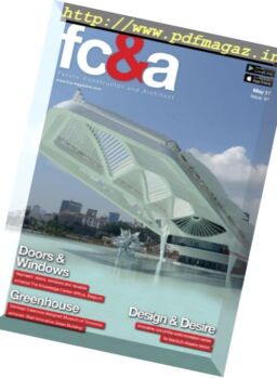 FC&A Future Constructor & Architect – May 2017