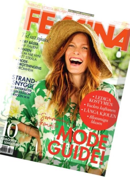 Femina Sweden – Juni 2017 Cover