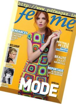 Femme Magazine – Mai 2017
