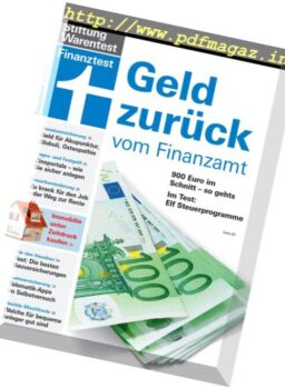 Finanztest – Mai 2017