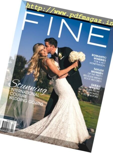 Fine Magazine – The Wedding Issue 2017 Cover