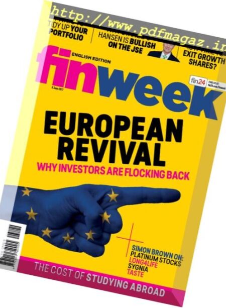 Finweek – 8 June 2017 Cover