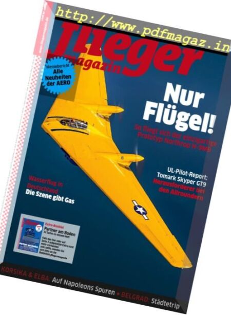 Fliegermagazin – Mai 2017 Cover