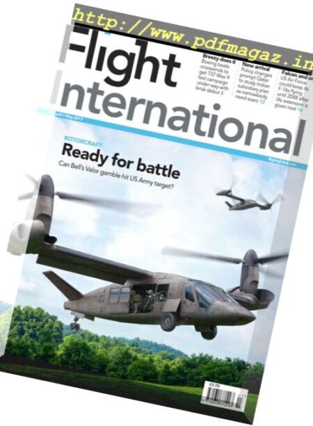 Flight International – 25 April – 1 May 2017 Cover
