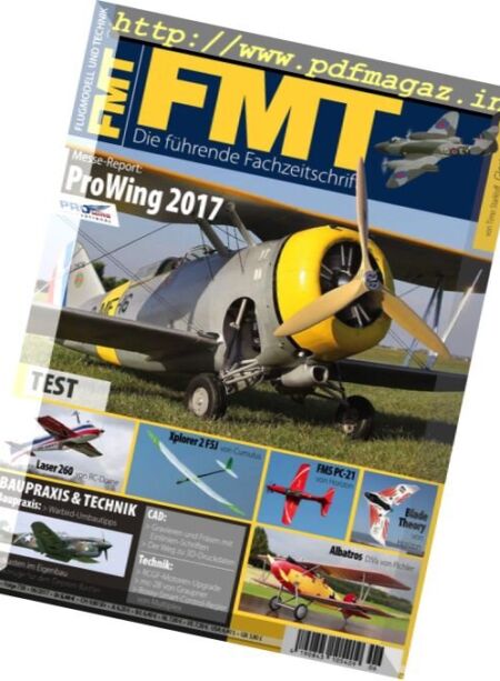 FMT Flugmodell und Technik – Juni 2017 Cover