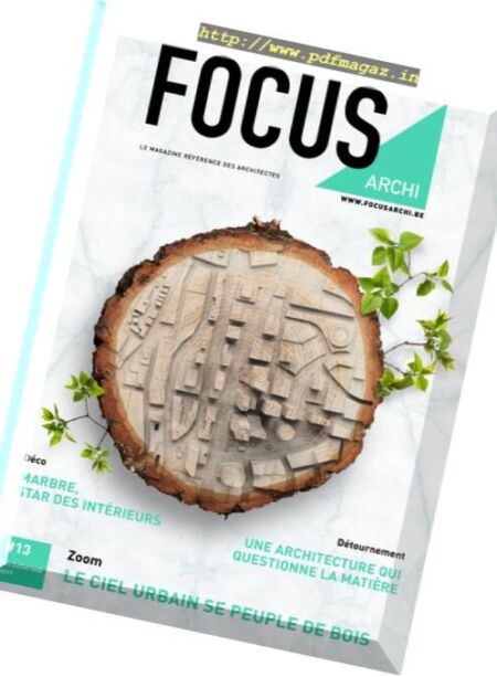Focus Archi – Juin-Juillet-Aout 2017 Cover
