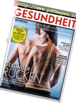 Focus Gesundheit – Juni-Juli 2017