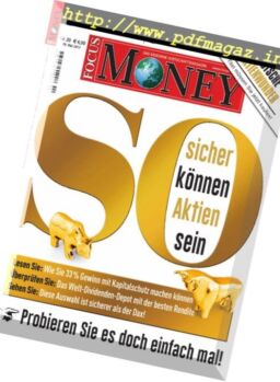 Focus Money – 10 Mai 2017