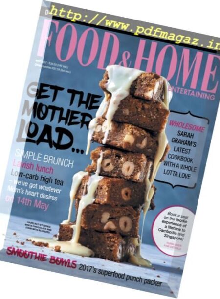 Food & Home Entertaining – May 2017 Cover