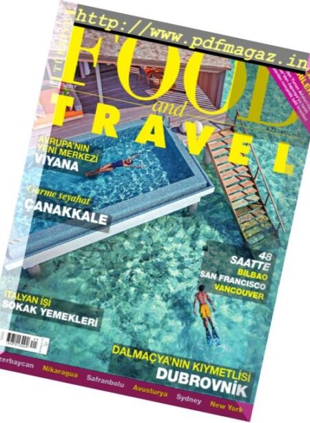 Food and Travel Turkey – Mayis 2017 Cover