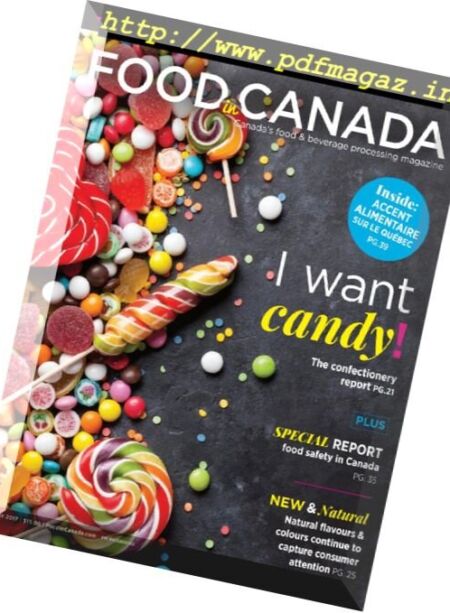 Food In Canada – May 2017 Cover