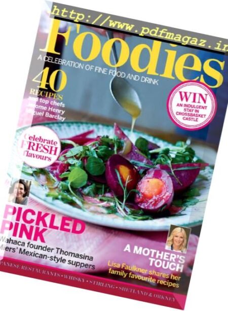 Foodies Magazine – May 2017 Cover