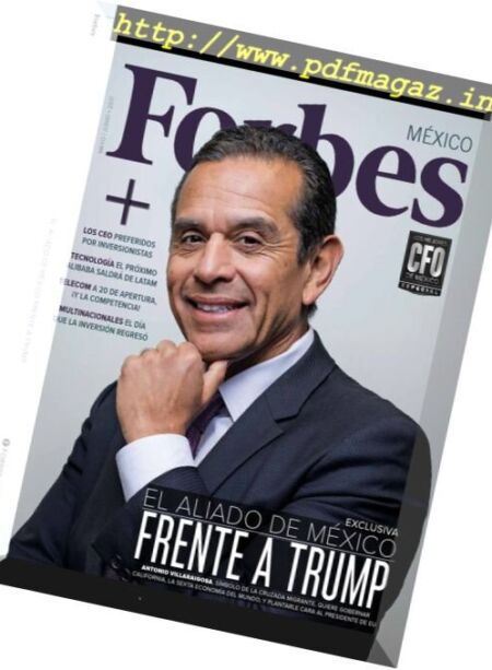 Forbes Mexico – Mayo-Junio 2017 Cover