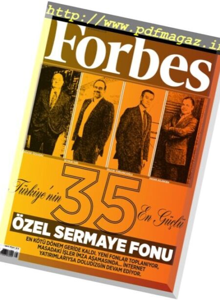 Forbes Turkey – Mayis 2017 Cover