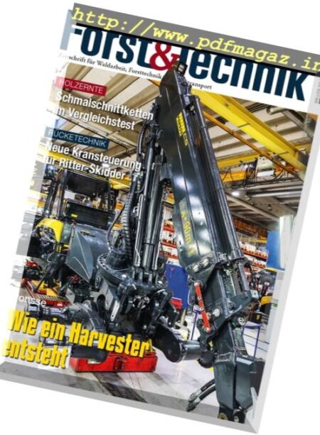 Forst & Technik – Nr.4, 2017 Cover