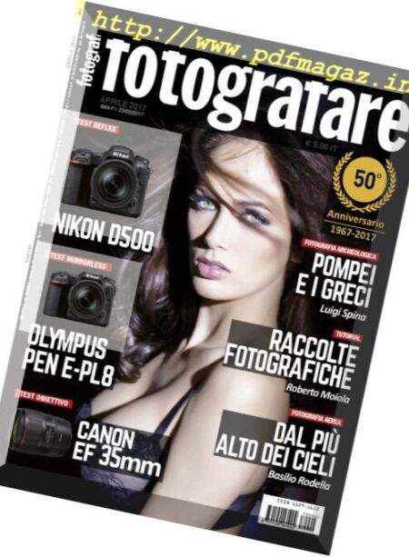 Fotografare – Aprile 2017 Cover