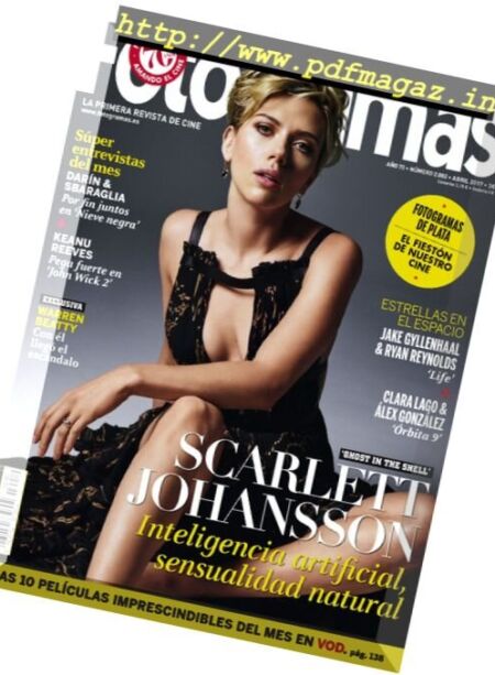 Fotogramas – Abril 2017 Cover