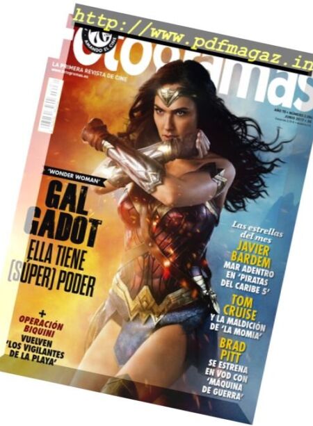 Fotogramas – Junio 2017 Cover