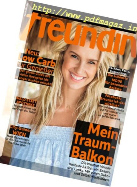 Freundin – 19 April 2017 Cover
