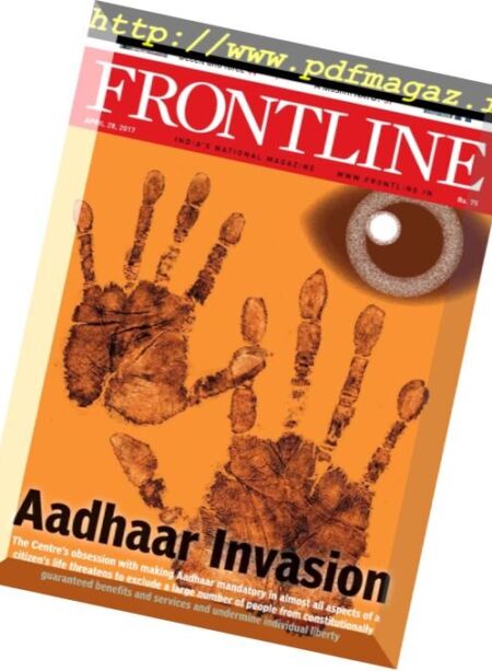 Frontline – 28 April 2017 Cover