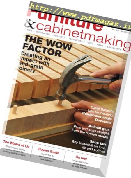 Furniture & Cabinetmaking – May 2017 Cover