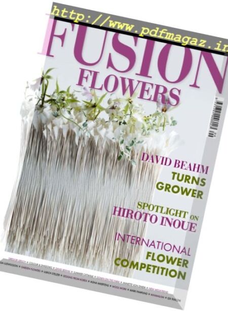 Fusion Flowers – June-July 2017 Cover