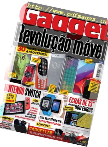 Gadget Portugal – Abril 2017 Cover