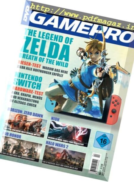 GamePro – April 2017 Cover
