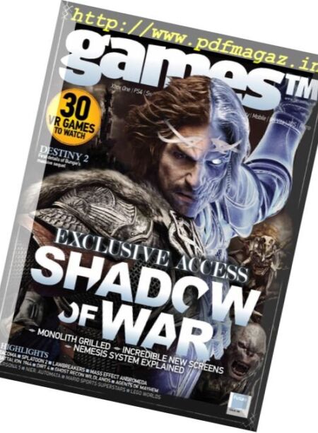 GamesTM – Issue 186, 2017 Cover