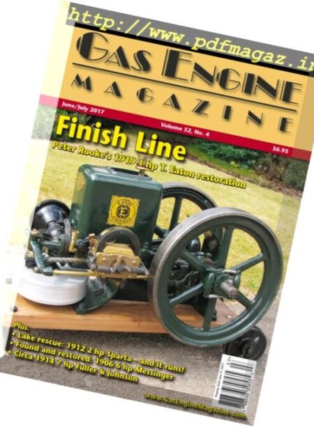 Gas Engine Magazine – June-July 2017 Cover