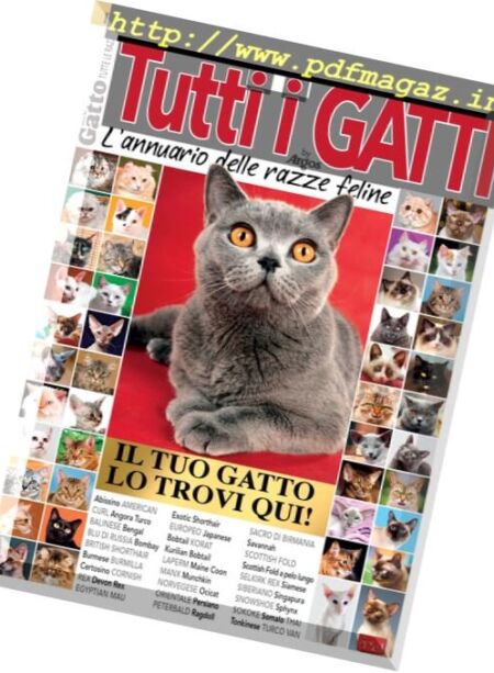 Gatto Magazine – Tutti i Gatti 2017 Cover