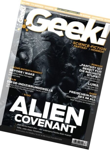 Geek! Germany – Mai-Juni 2017 Cover