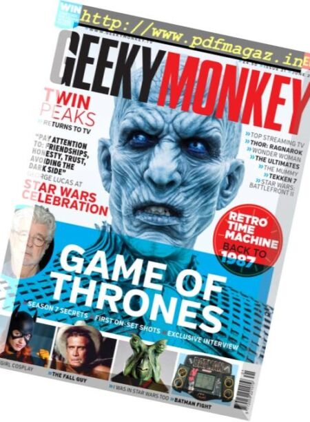 Geeky Monkey – June 2017 Cover